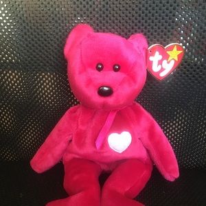 Rare ty teanie babie Valentina 1998 Retired with errors